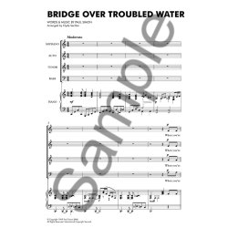 Simon &amp; Garfunkel: Bridge Over Troubled Water (SATB/Piano)