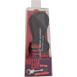 Bottle Axe: Bottle Opener/Key Fob (Black)
