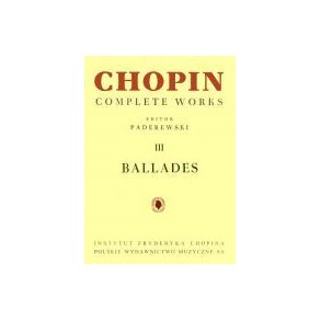 Complete Works III: Ballades : Complete Works III