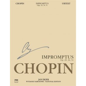 Frederic Chopin: National Edition Series A Volume 3 - Impromptus Op.29/36/51