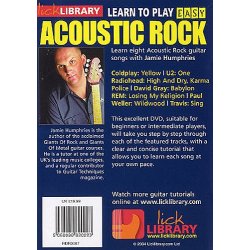 Lick Library: Learn To Play Easy Acoustic Rock