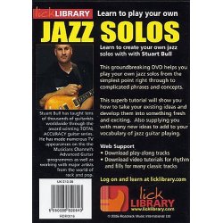 Lick Library: Learn To Play Your Own Jazz Solos