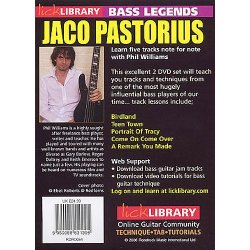 Lick Library: Learn To Play Jaco Pastorius