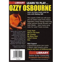 Lick Library: Learn To Play Ozzy Osbourne