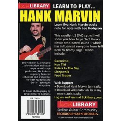 Lick Library: Learn To Play Hank Marvin Volume 2