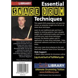 Lick Library: Essential Snare Drum Techniques