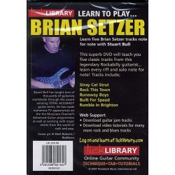 Lick Library: Learn To Play Brian Setzer