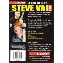 Lick Library: Learn To Play Steve Vai - Volume 3 (2 DVD)
