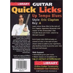 Lick Library: Quick Licks For Guitar - Eric Clapton Up Tempo Blues (DVD)