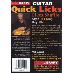 Lick Library: Quick Licks - BB King Up Tempo Blues Shuffle