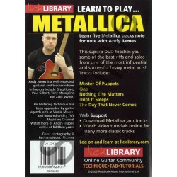 Lick Library: Learn to Play Metallica Volume 2