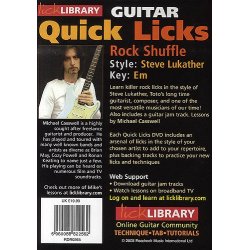 Lick Library: Guitar Quick Licks - Rock Shuffle Steve Lukather