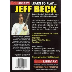 Lick Library: Learn to Play Jeff Beck 2 DVD Set
