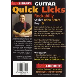 Lick Library: Quick Licks - Brian Setzer