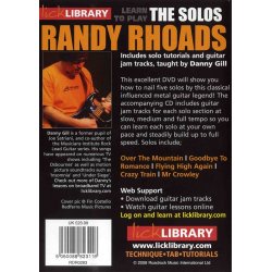 Lick Library: Learn To Play Randy Rhoads - The Solos