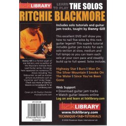 Lick Library: Learn To Play Ritchie Blackmore - The Solos