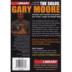 Lick Library: Learn To Play Gary Moore - The Solos