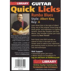 Lick Library: Quick Licks - Albert King Style Rumba Blues