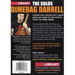 Lick Library: Learn To Play Dimebag Darrell - The Solos