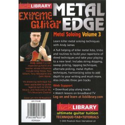 Lick Library: Metal Edge - Metal Soloing Techniques Volume 3