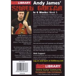 Lick Library: Andy James' Shred Guitar In 6 Weeks - Week 5