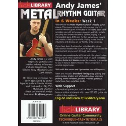Lick Library: Andy James' Metal Rhythm Guitar In 6 Weeks - Week 1