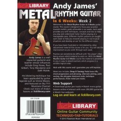 Lick Library: Andy James' Metal Rhythm Guitar In 6 Weeks - Week 2