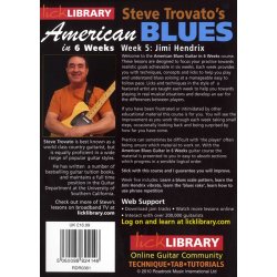 Lick Library: Steve Trovato's American Blues In 6 Weeks - Week 5 (Jimi Hendrix)