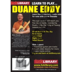 Lick Library: Learn To Play Duane Eddy