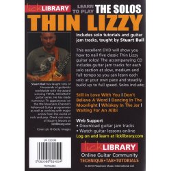 Lick Library: Learn To Play Thin Lizzy - The Solos