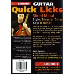 Lick Library: Guitar Quick Licks - Synyster Gates Shred Metal
