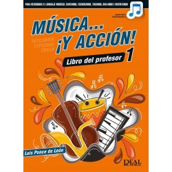 M&uacute;sica&hellip; &iexcl;Y acci&oacute;n! 1 (Libro del profesor) : Audio mp3 descargable