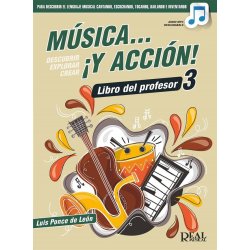 M&uacute;sica&hellip; &iexcl;Y acci&oacute;n! 3 (Libro del profesor) : Audio mp3 descargable