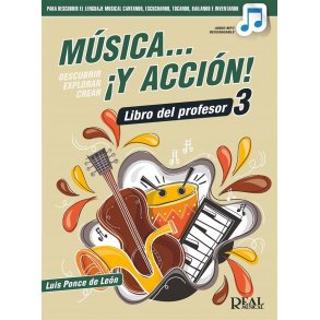 Música… ¡Y acción! 3 (Libro del profesor) : Audio mp3 descargable