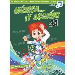 M&uacute;sica&hellip; &iexcl;Y acci&oacute;n! 3A : Audio mp3 descargable