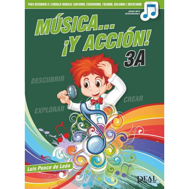 M&uacute;sica&hellip; &iexcl;Y acci&oacute;n! 3A : Audio mp3 descargable