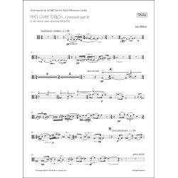 Wilson Red Over Black Clarinet Viola And Piano Book