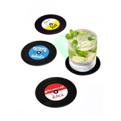 Rocket: Long Drink Coasters - Set Of 4