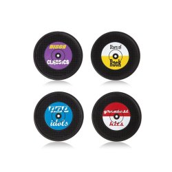 Rocket: Long Drink Coasters - Set Of 4