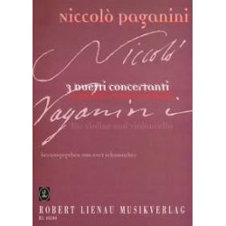 Niccolo Paganini: 3 Duetti Concertanti