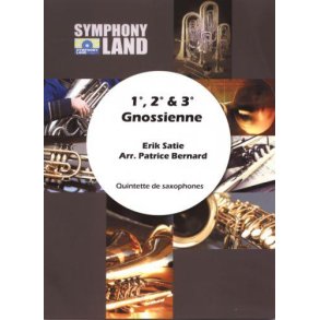 Gnossienne 1Er 2Ème Et 3Ème : Pour Quintette De Saxophones