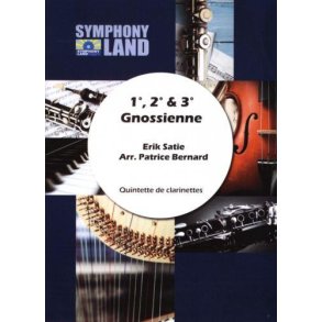 1, 2 & 3 Gnossienne Pour Quintette De Clarinettes