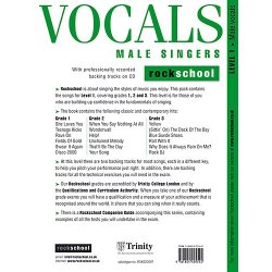 Rockschool Vocals For Male Singers - Level 1