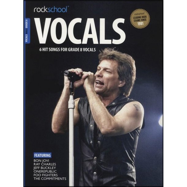 Rockschool: Vocals Grade 8 - Male (Book/Audio)