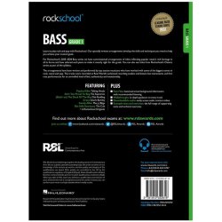 Rockschool: Bass Grade 1 2018+ (Book/Audio)