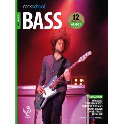 Rockschool: Bass Grade 3 2018+ (Book/Audio)