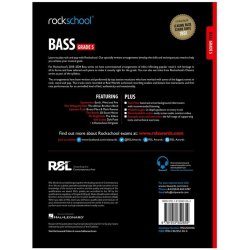 Rockschool: Bass Grade 5 2018+ (Book/Audio)