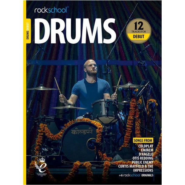 Rockschool: Drums Debut 2018+ (Book/Audio)