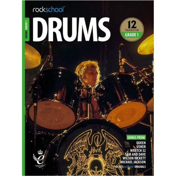 Rockschool: Drums Grade 1 2018+ (Book/Audio)