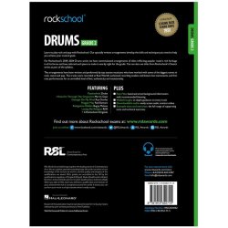 Rockschool: Drums Grade 2 2018+ (Book/Audio)